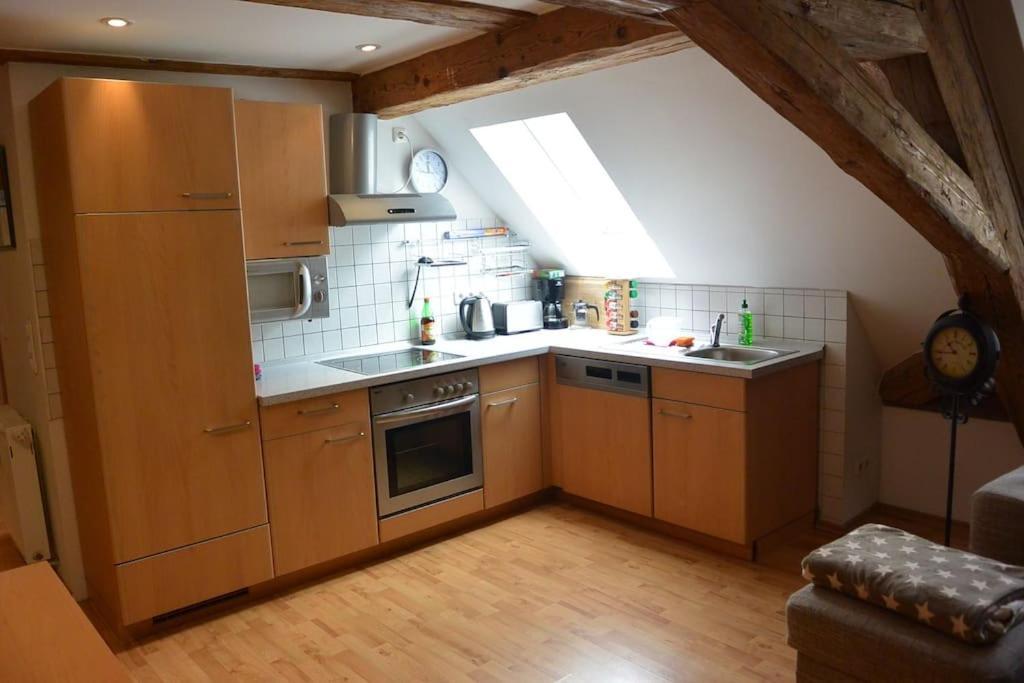 Apartment S10 In Bester Lage Stilvoll Im Zentrum Von Bayreuth Mit Klimaanlage Und Parkplatz Luaran gambar